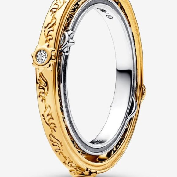 Game of Thrones Spinning Astrolabe Ring Sterling silver, 14k Gold-plated unique - Picture 1 of 3